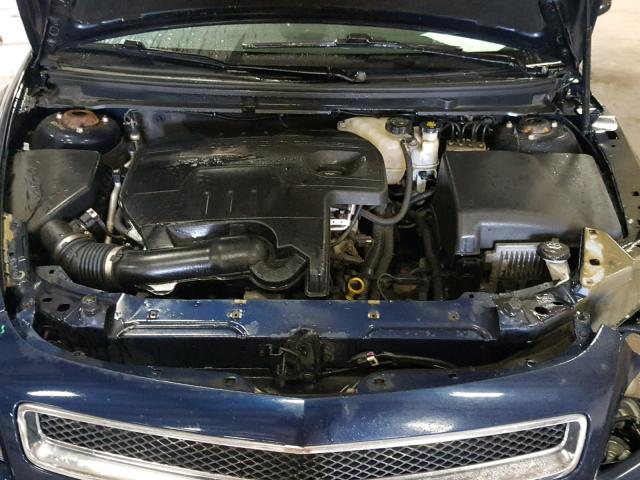 1G1ZC5EU2BF349046 - 2011 CHEVROLET MALIBU 1LT BLUE photo 7