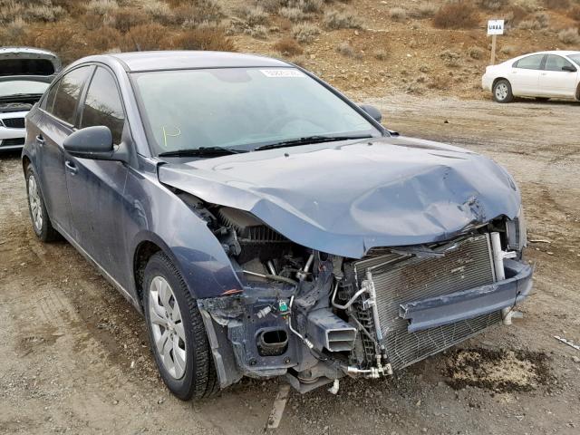 1G1PA5SH8D7236400 - 2013 CHEVROLET CRUZE LS BLUE photo 1