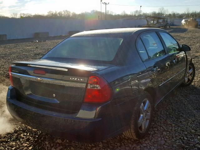 1G1ZU53856F267787 - 2006 CHEVROLET MALIBU LTZ ლურჯი ფოტო 4