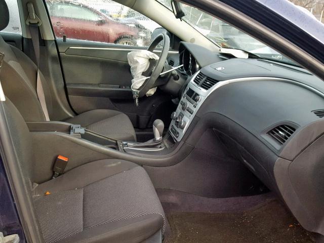 1G1ZC5EB2A4137689 - 2010 CHEVROLET MALIBU 1LT 蓝色 照片 5