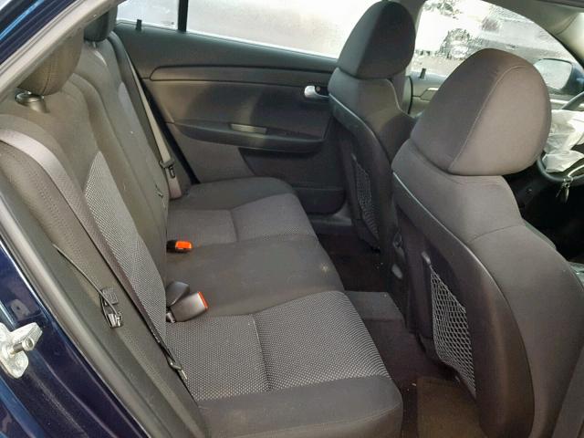 1G1ZC5EB2A4137689 - 2010 CHEVROLET MALIBU 1LT 蓝色 照片 6