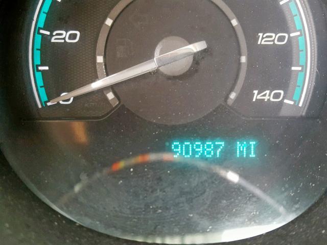 1G1ZC5EB2A4137689 - 2010 CHEVROLET MALIBU 1LT 蓝色 照片 8