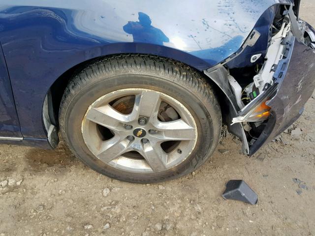 1G1ZC5EB2A4137689 - 2010 CHEVROLET MALIBU 1LT 蓝色 照片 9