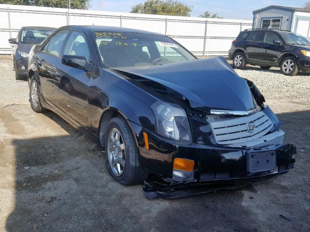 1G6DP577170113384 - 2007 CADILLAC CTS HI FEA BLACK photo 1