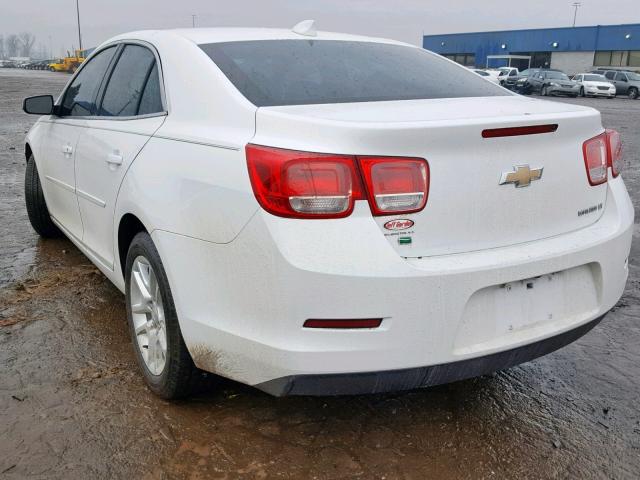 1G11C5SLXFU151809 - 2015 CHEVROLET MALIBU 1LT WHITE photo 3