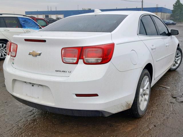 1G11C5SLXFU151809 - 2015 CHEVROLET MALIBU 1LT WHITE photo 4