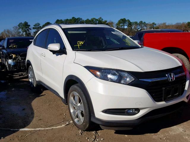 3CZRU5H71GM737252 - 2016 HONDA HR-V EXL WHITE photo 1