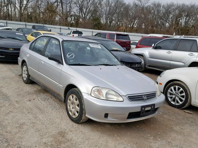 2HGEJ6619YH585269 - 2000 HONDA CIVIC BASE Gümüş foto 1