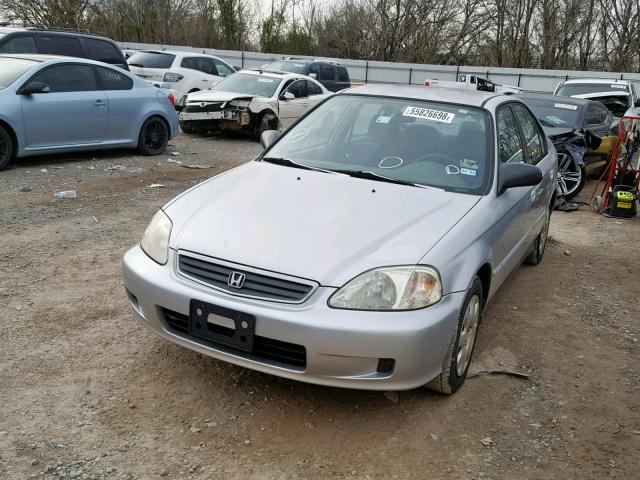 2HGEJ6619YH585269 - 2000 HONDA CIVIC BASE Gümüş foto 2