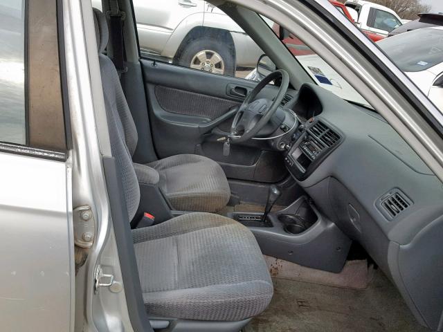 2HGEJ6619YH585269 - 2000 HONDA CIVIC BASE Gümüş foto 5