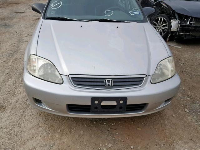 2HGEJ6619YH585269 - 2000 HONDA CIVIC BASE Gümüş foto 9