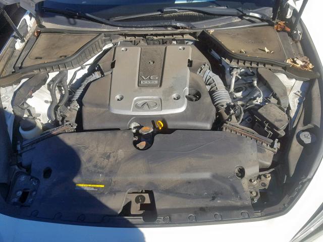 JN1BV7AP0EM686834 - 2014 INFINITI Q50 BASE WHITE photo 7