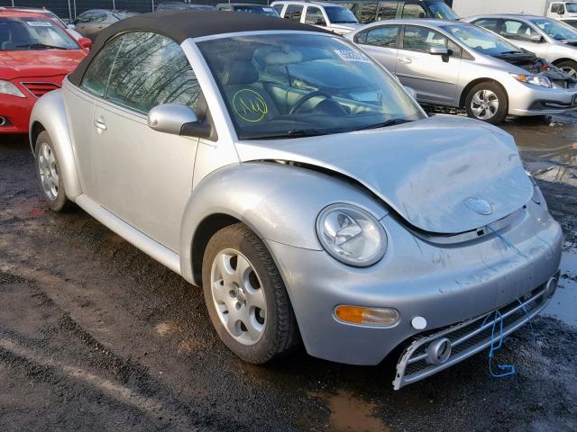 3VWCK21Y03M324992 - 2003 VOLKSWAGEN NEW BEETLE Gümüş foto 1