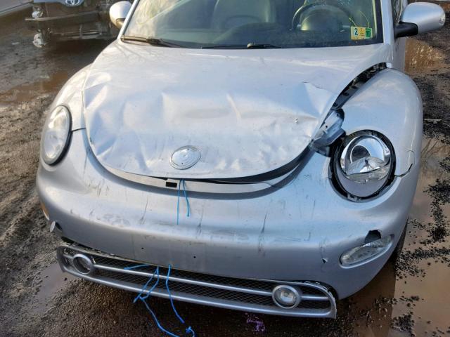 3VWCK21Y03M324992 - 2003 VOLKSWAGEN NEW BEETLE Gümüş foto 9