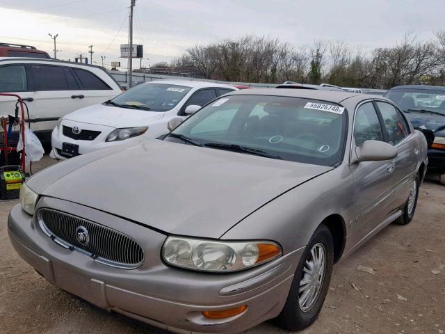 1G4HP52K334102878 - 2003 BUICK LESABRE CU GOLD photo 2