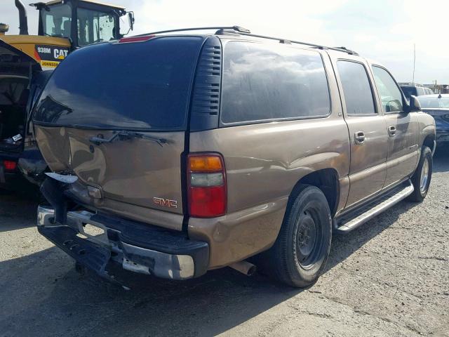 1GKFK16ZX3J240885 - 2003 GMC YUKON XL K BROWN photo 4