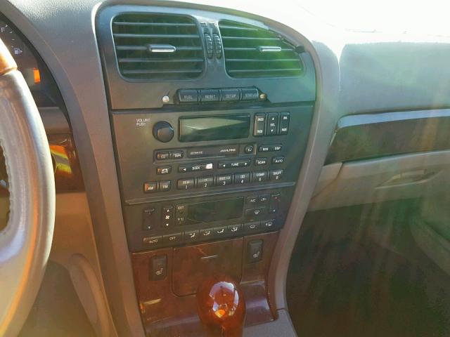 1LNHM87A3YY775129 - 2000 LINCOLN LS GREEN photo 9