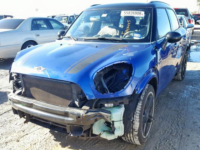 WMWZC3C59FWP52712 - 2015 MINI COOPER S C BLUE photo 2