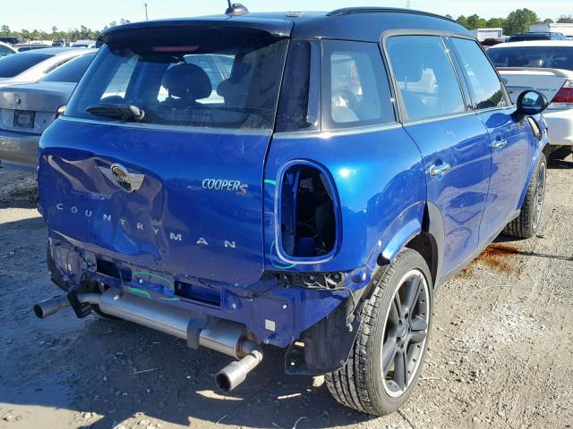 WMWZC3C59FWP52712 - 2015 MINI COOPER S C BLUE photo 4