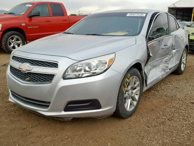 1G11C5SA1DF338890 - 2013 CHEVROLET MALIBU 1LT SILVER photo 2