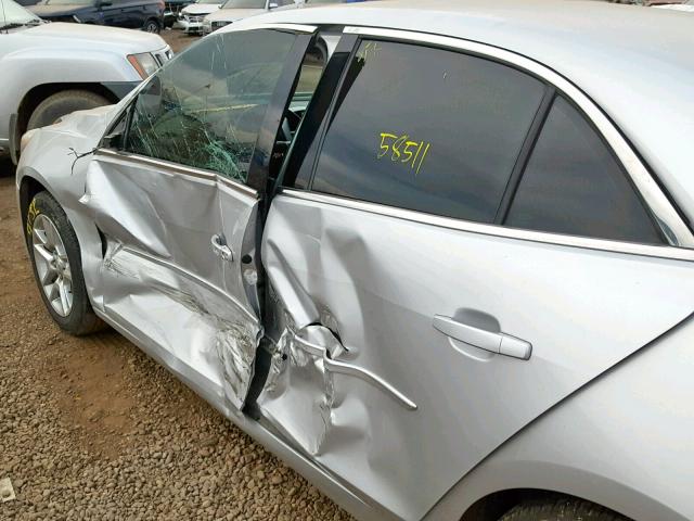 1G11C5SA1DF338890 - 2013 CHEVROLET MALIBU 1LT SILVER photo 9