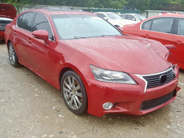 JTHBE1BL0D5002619 - 2013 LEXUS GS 350 RED photo 1