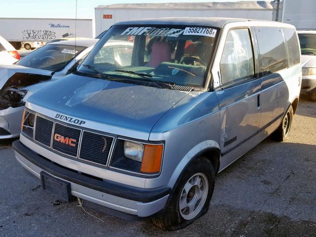 1GKDM15Z2JB528765 - 1998 GMC SAFARI BLUE photo 2