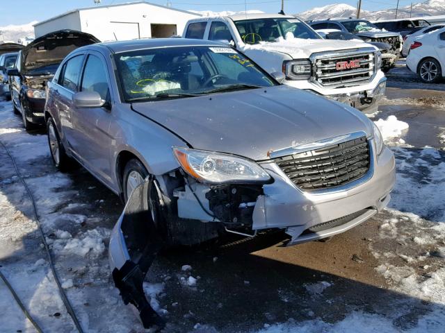 1C3CCBAB8DN698483 - 2013 CHRYSLER 200 LX SILVER photo 1