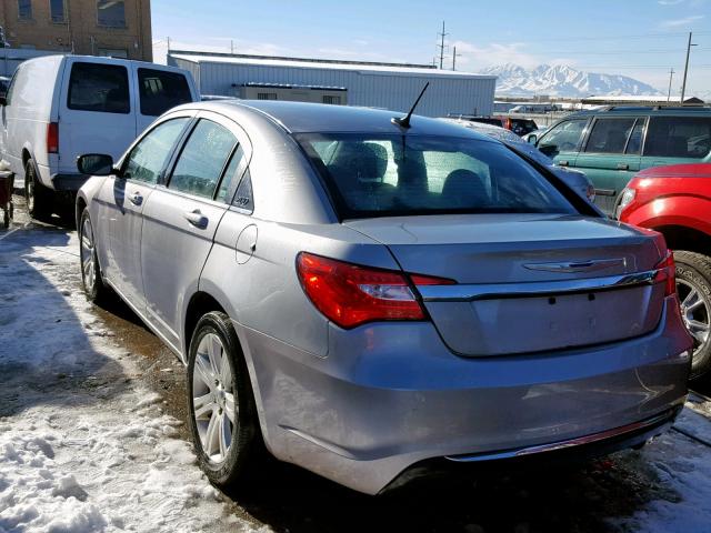 1C3CCBAB8DN698483 - 2013 CHRYSLER 200 LX SILVER photo 3