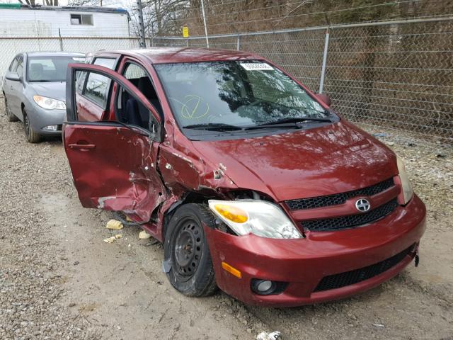 JTKKT624065009935 - 2006 TOYOTA SCION XA RED photo 1