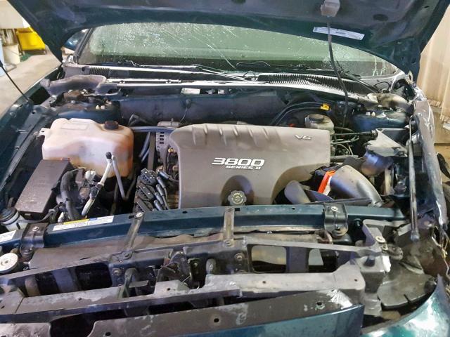 1G4HP54K0Y4101269 - 2000 BUICK LESABRE CU GREEN photo 7