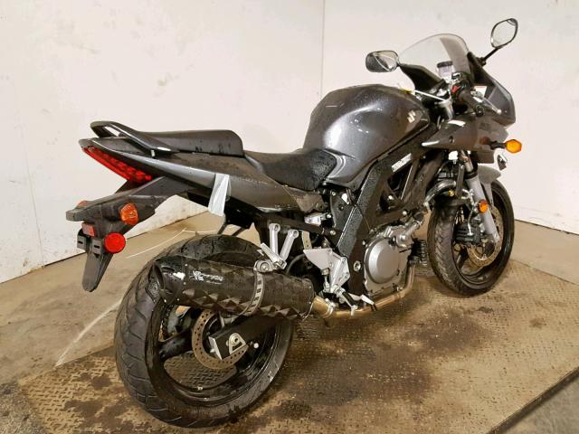 JS1VP53A082102217 - 2008 SUZUKI SV650 GRAY photo 4