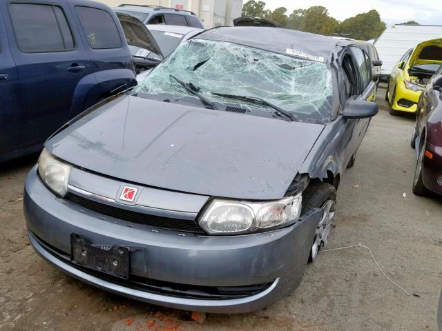 1G8AJ52F64Z146124 - 2004 SATURN ION LEVEL GRAY photo 2