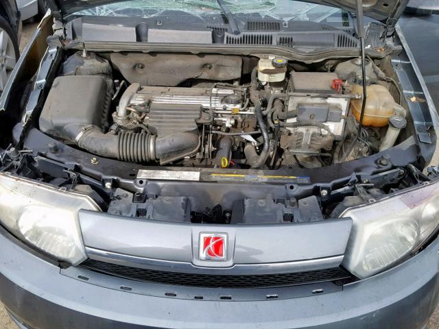 1G8AJ52F64Z146124 - 2004 SATURN ION LEVEL GRAY photo 7