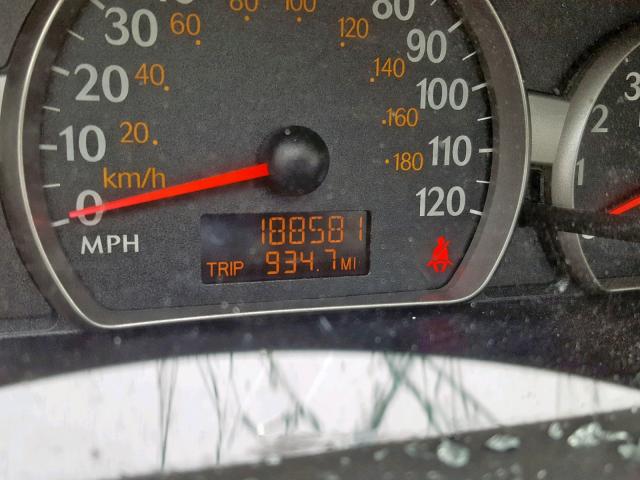 1G8AJ52F64Z146124 - 2004 SATURN ION LEVEL GRAY photo 8