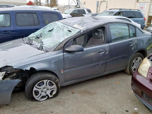 1G8AJ52F64Z146124 - 2004 SATURN ION LEVEL GRAY photo 9