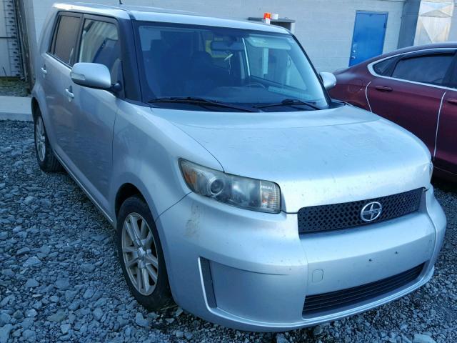 JTLKE50E281056504 - 2008 TOYOTA SCION XB 银色 照片 1