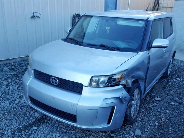 JTLKE50E281056504 - 2008 TOYOTA SCION XB 银色 照片 2