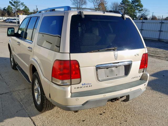 5LMEU68H85ZJ24519 - 2005 LINCOLN AVIATOR 白色 照片 3