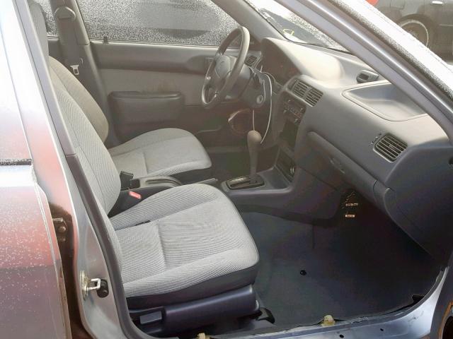 JT2EL56E3S7018699 - 1995 TOYOTA TERCEL DX SILVER photo 5