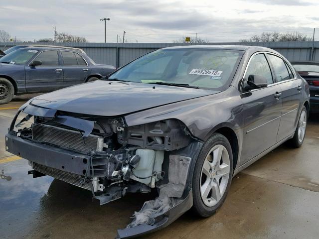 1G1ZB5E02CF261731 - 2012 CHEVROLET MALIBU LS GRAY photo 2