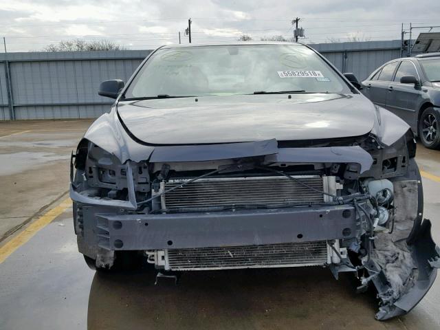 1G1ZB5E02CF261731 - 2012 CHEVROLET MALIBU LS GRAY photo 9