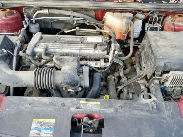 1G1ZS51F46F265441 - 2006 CHEVROLET MALIBU LS ბურგუნდია ფოტო 7