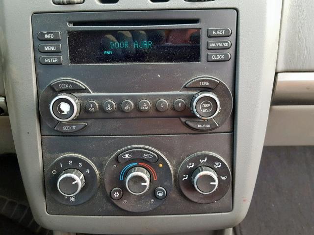 1G1ZS51F46F265441 - 2006 CHEVROLET MALIBU LS ბურგუნდია ფოტო 9