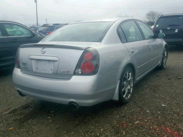 1N4BL11E35C255964 - 2005 NISSAN ALTIMA SE SILVER photo 4