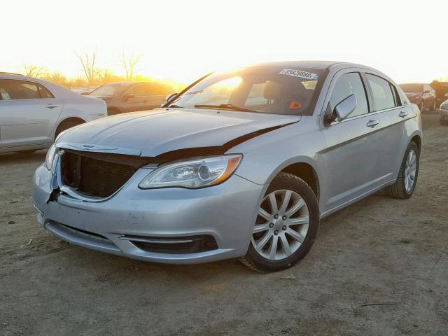 1C3CCBBB8CN226829 - 2012 CHRYSLER 200 TOURIN SILVER photo 2