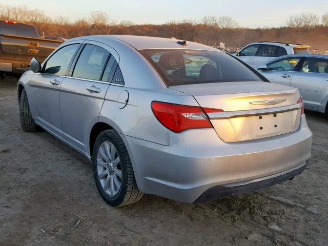 1C3CCBBB8CN226829 - 2012 CHRYSLER 200 TOURIN SILVER photo 3