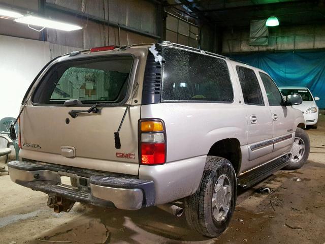 3GKFK16Z96G236879 - 2006 GMC YUKON XL K BEIGE photo 4