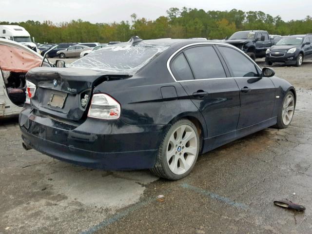 WBAVB33576KR72732 - 2006 BMW 330 I BLACK photo 4