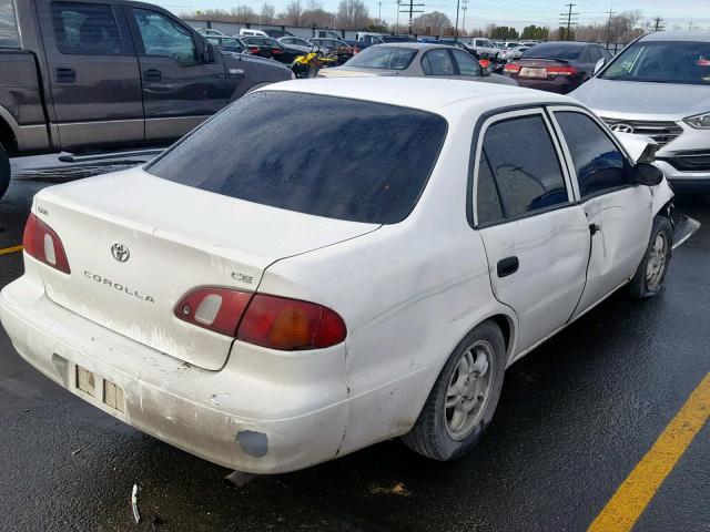 1NXBR12E6WZ074680 - 1998 TOYOTA COROLLA VE WHITE photo 4